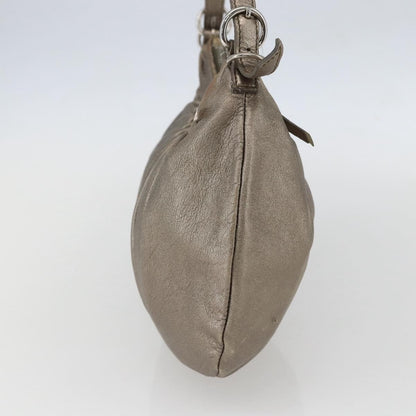 Miu Miu Shoulder Bag Leather, GOLD, LEATHER, Shoulder bag