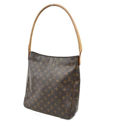 Louis Vuitton Looping Handbag Monogram Canvas, BROWN, CANVAS, Shoulder bag