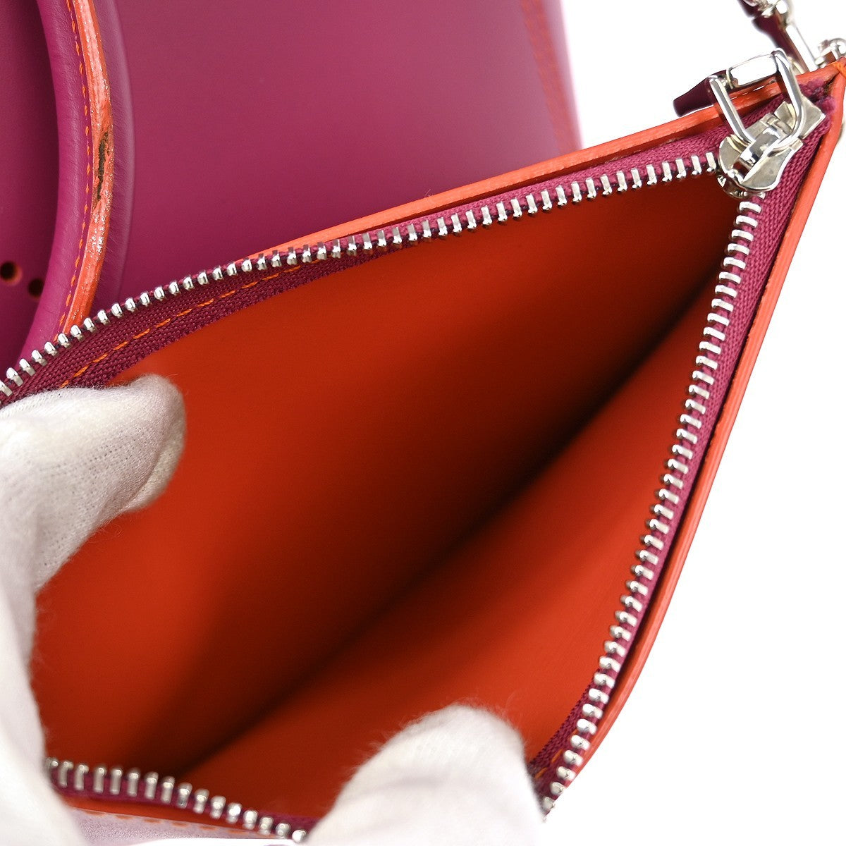 Loewe Leo Shopper Tote Leather, PINK, LEATHER, Tote bag