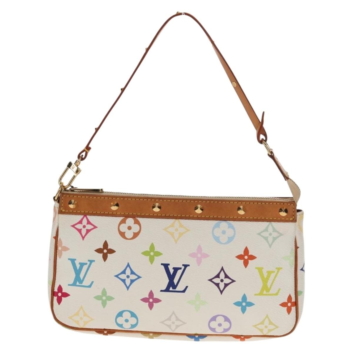 Louis Vuitton Pochette Accessoires NM Monogram Multicolor, MULTICOLOUR, CANVAS, Clutche & pouche