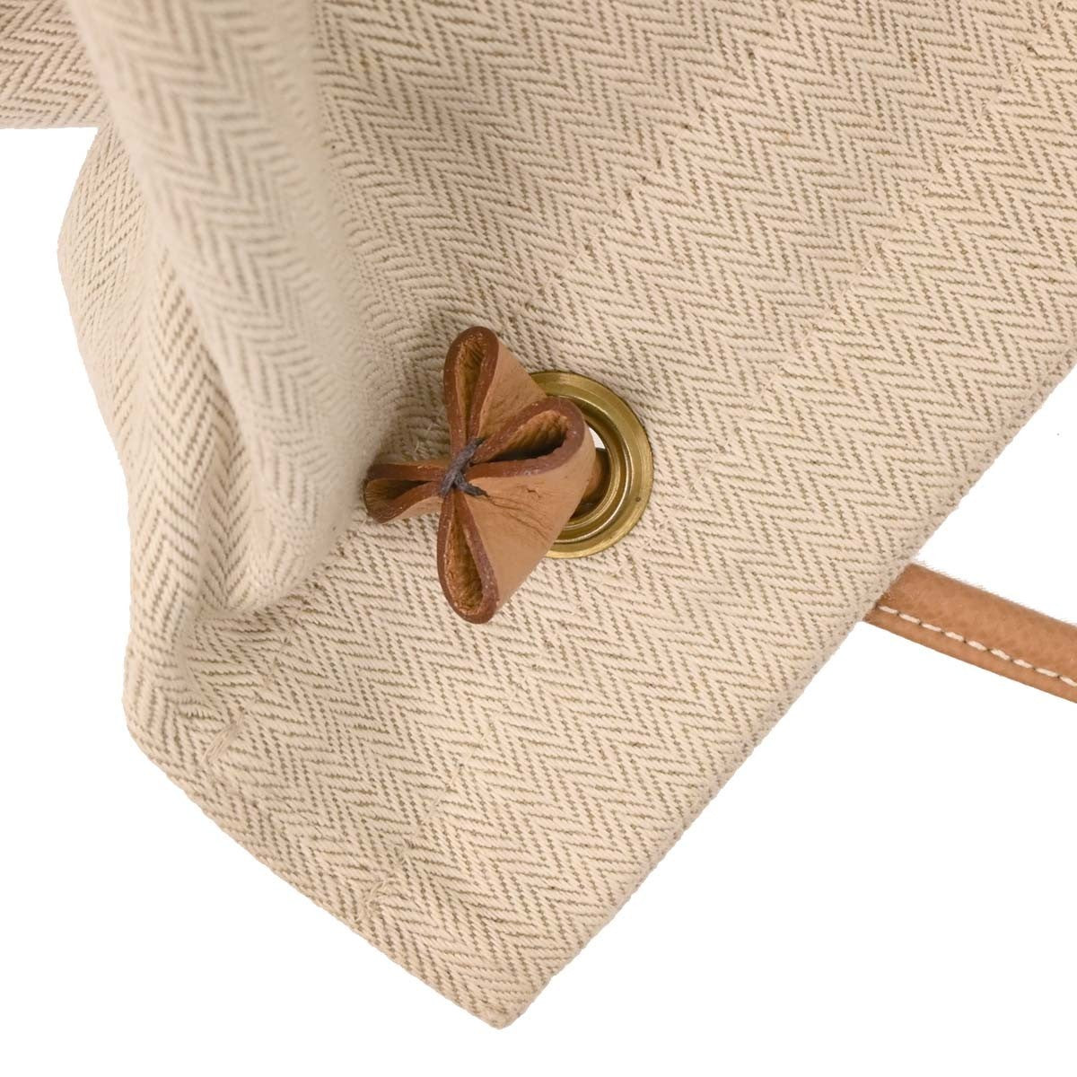 Hermes Aline Bag Toile, BEIGE, CANVAS, Shoulder bag