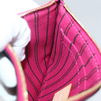 Louis Vuitton Neverfull Pochette Monogram Canvas, BROWN, CANVAS, Clutche & pouche