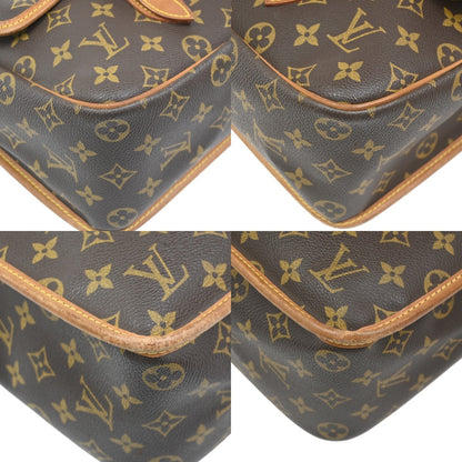 Louis Vuitton Sac Gibeciere Messenger Bag Monogram Canvas, BROWN, CANVAS, Shoulder bag