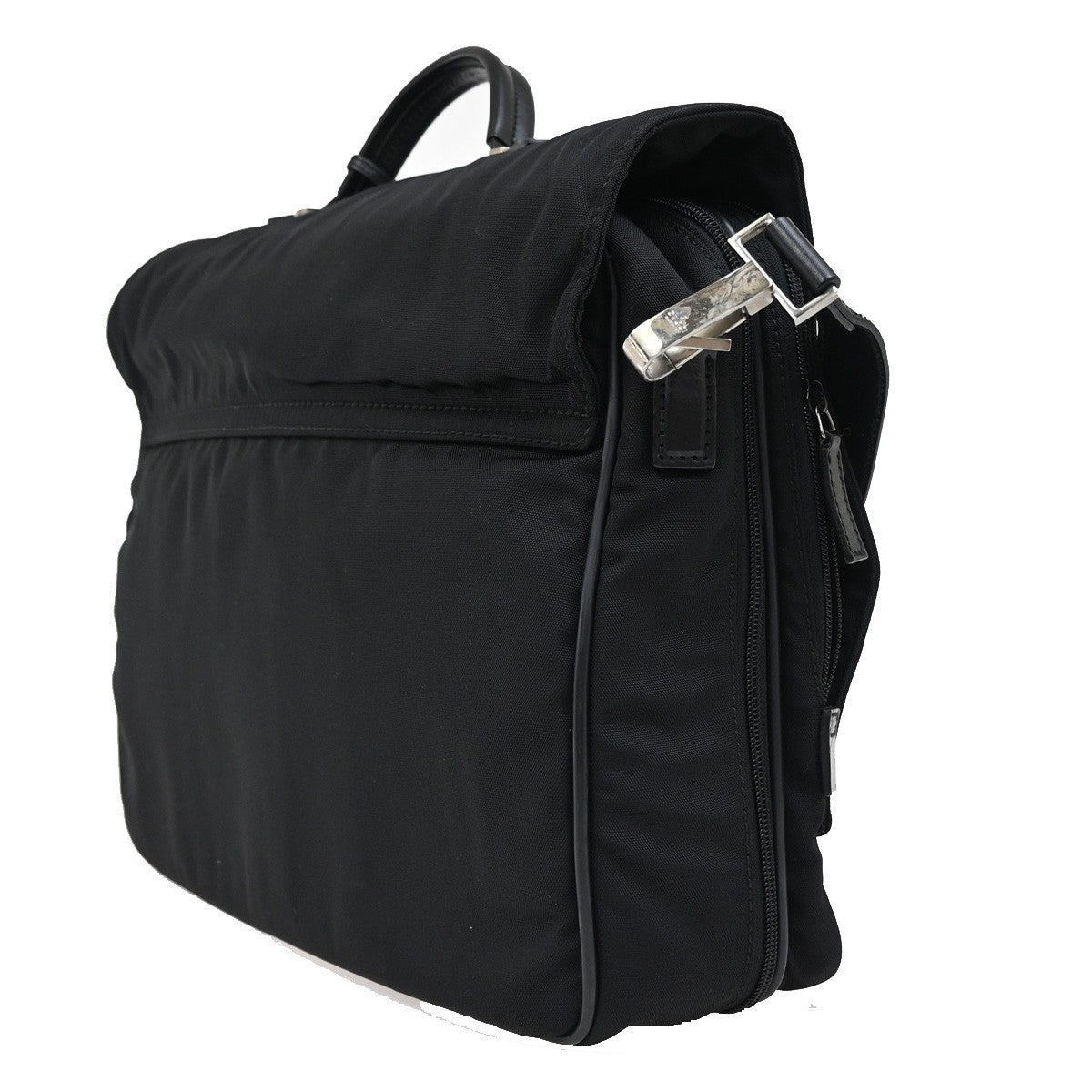 Gucci Briefcase GG Nylon Nylon, BLACK, NYLON, Briefcase