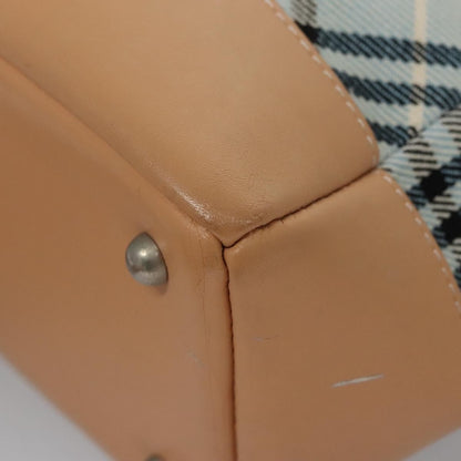 Burberry Nova Check Tote canvas check pattern, BLUE, CANVAS, Tote bag