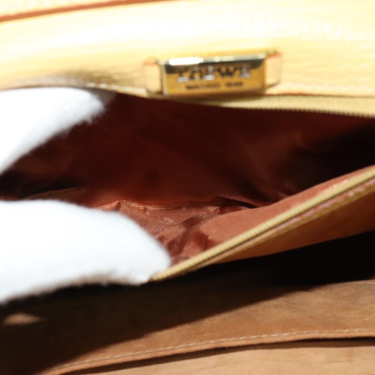 Loewe Barcelona Shoulder Bag Leather, YELLOW, LEATHER, Shoulder bag