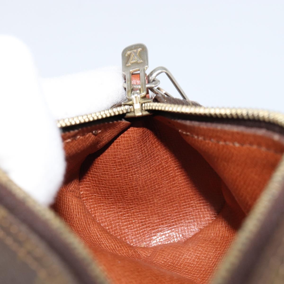 Louis Vuitton Papillon Pochette Monogram Canvas, BROWN, CANVAS, Clutche & pouche