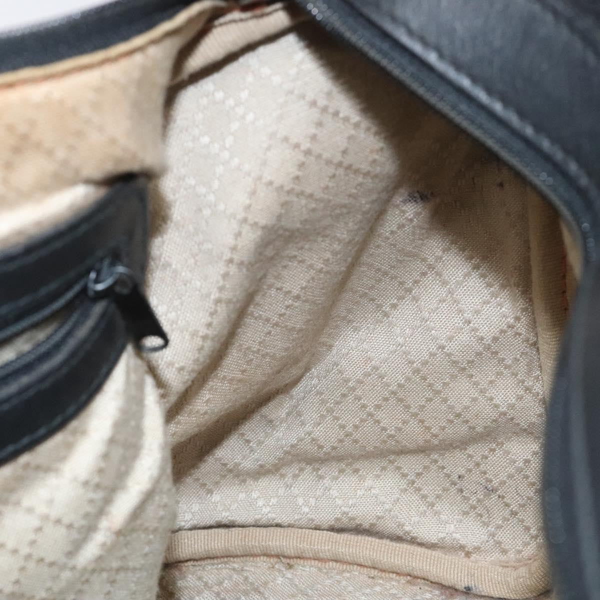 Gucci Vintage Web Boston Bag GG Canvas, BLACK, CANVAS, Handbag