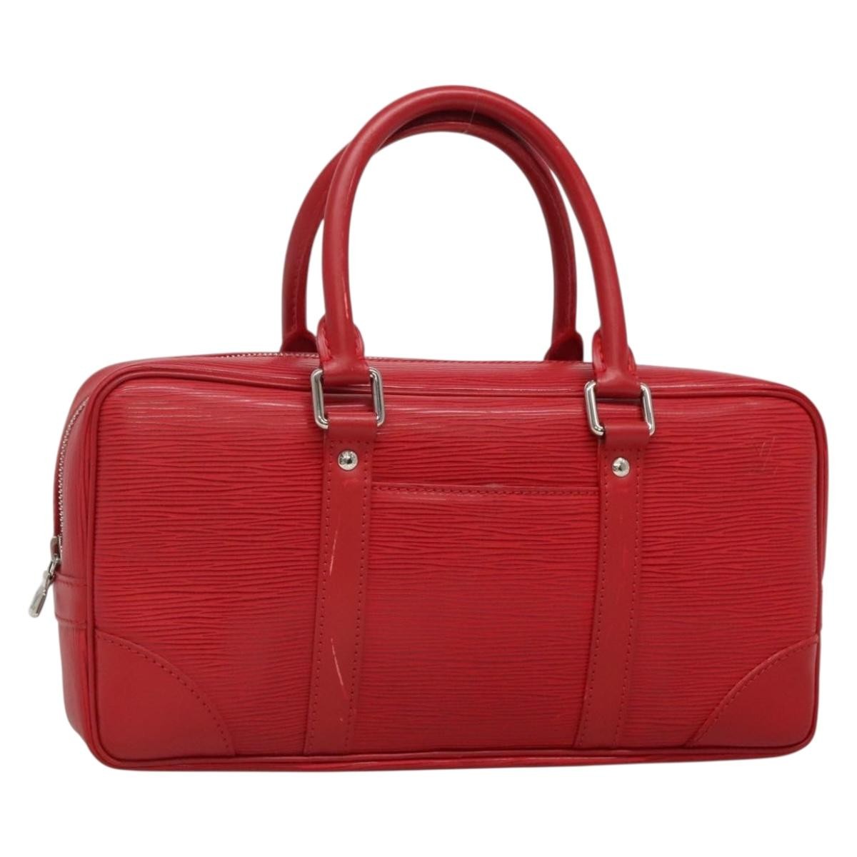 Louis Vuitton Vivienne Handbag Epi Leather, RED, LEATHER, Handbag
