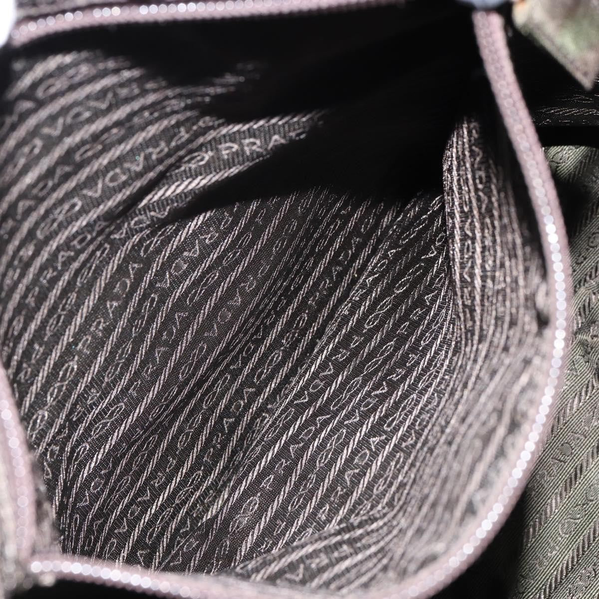 Prada Vintage Handbag Tessuto, KHAKI, NYLON, Handbag