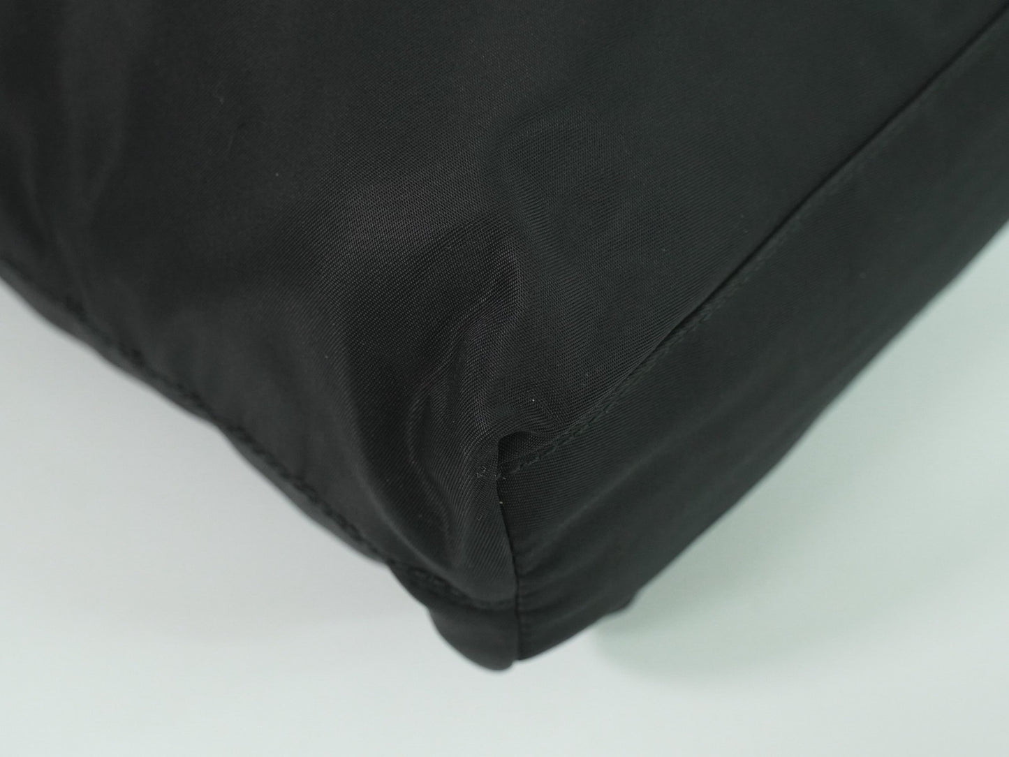 Prada Vintage Tote Tessuto, BLACK, NYLON, Tote bag