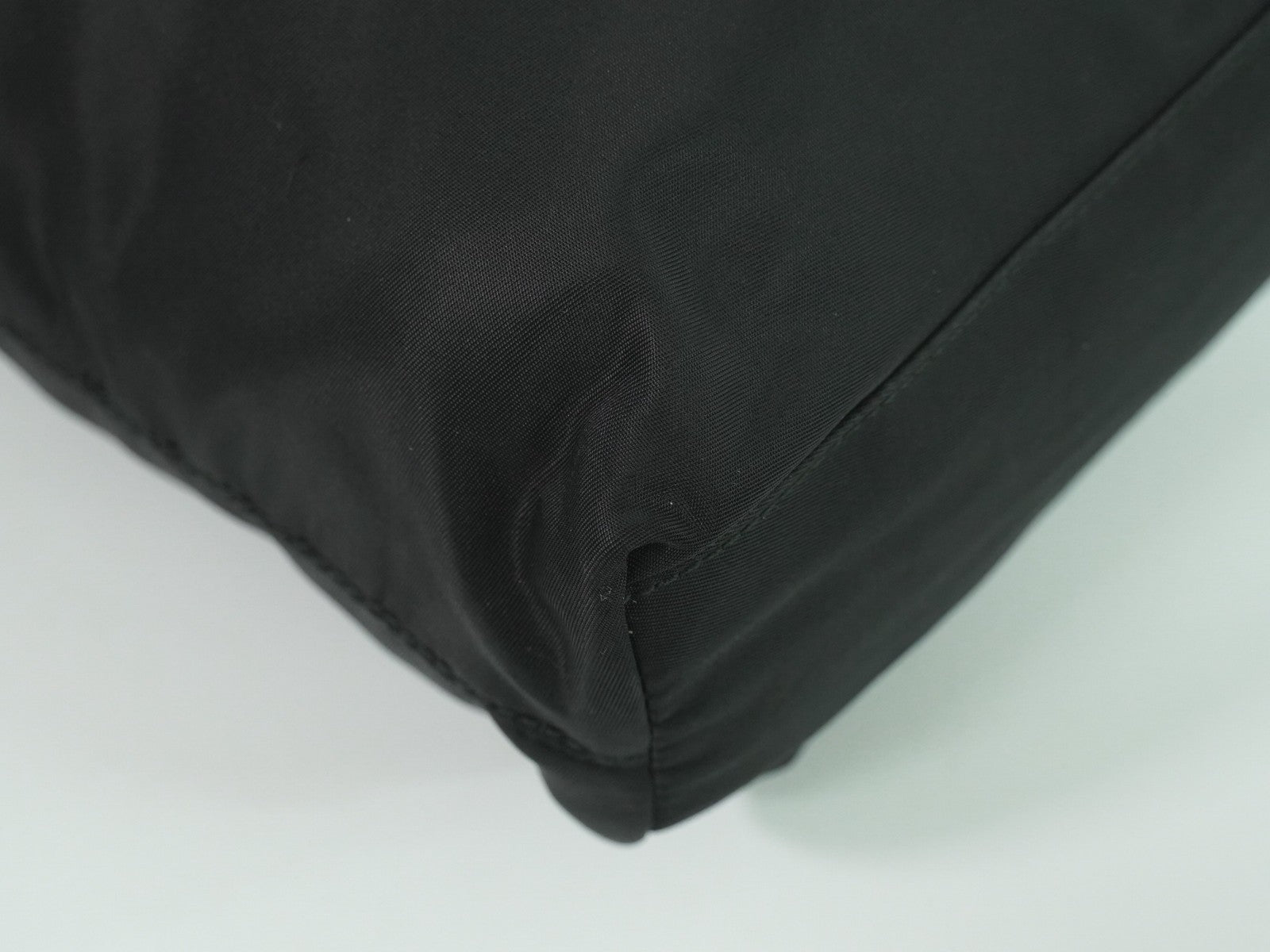 Prada Vintage Tote Tessuto, BLACK, NYLON, Tote bag