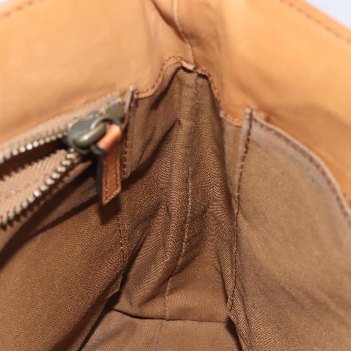 Chloe Vintage Flap shoulder bag Leather, BROWN, LEATHER, Shoulder bag