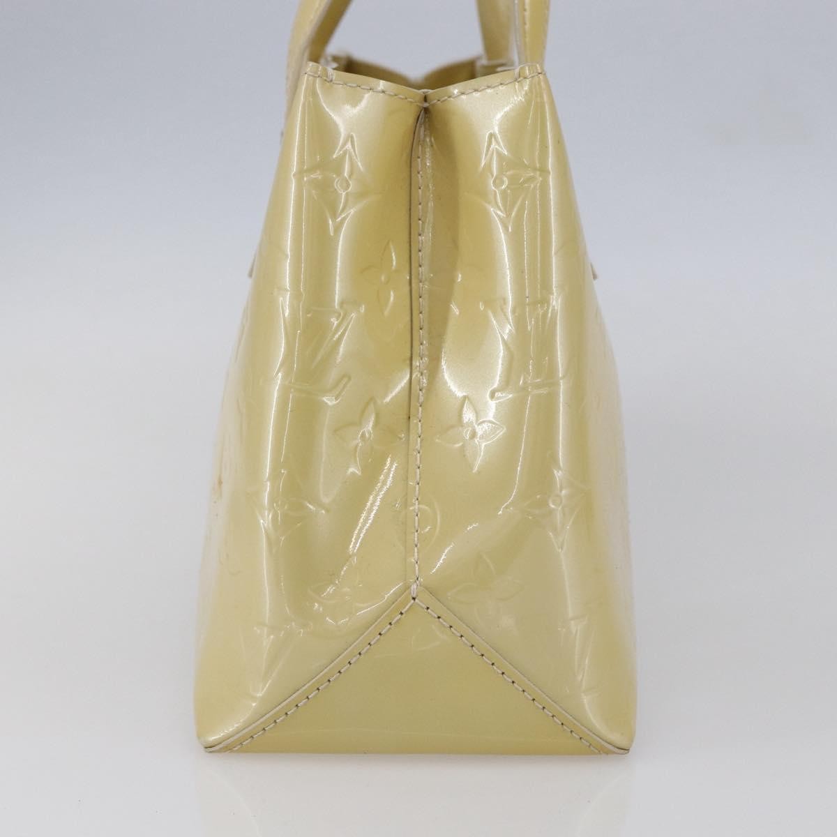 Louis Vuitton Wilshire Handbag Monogram Vernis, BEIGE, PATENT_LEATHER, Handbag