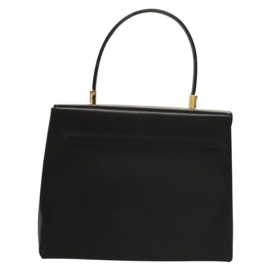 Salvatore Ferragamo Convertible Vara Bow Tote Leather, BLACK, LEATHER, Tote bag