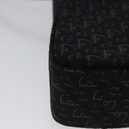 Christian Dior Vintage Trotter Pouch Diorissimo Canvas, BLACK, CANVAS, Clutche & pouche