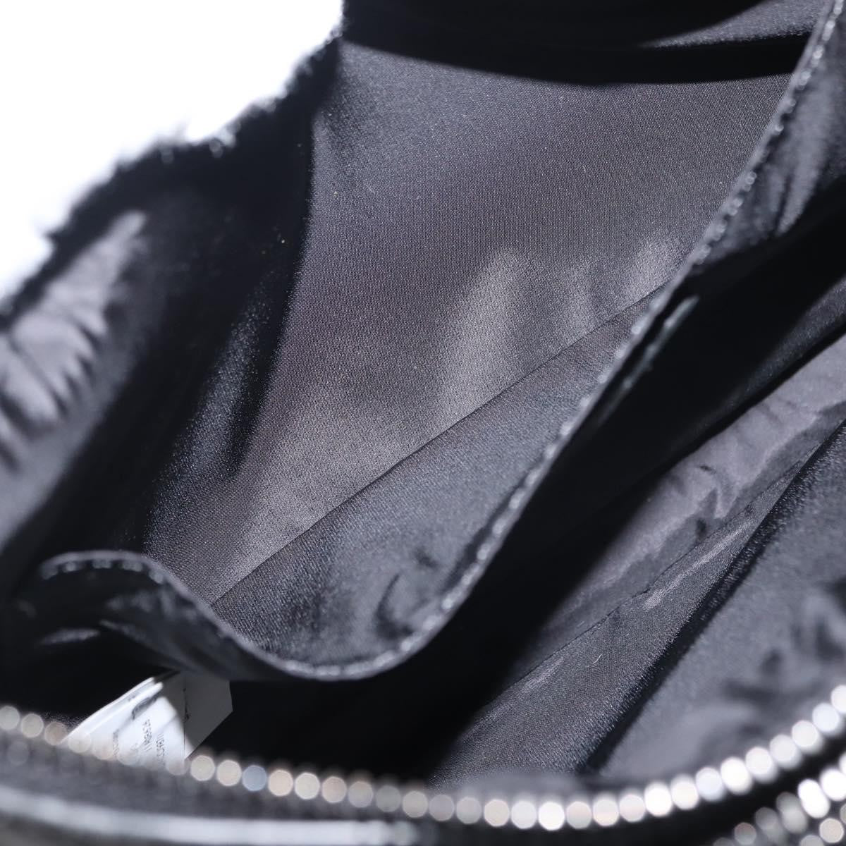 Versace Crossbody Pouch Studded Leather, BLACK, LEATHER, Clutche & pouche