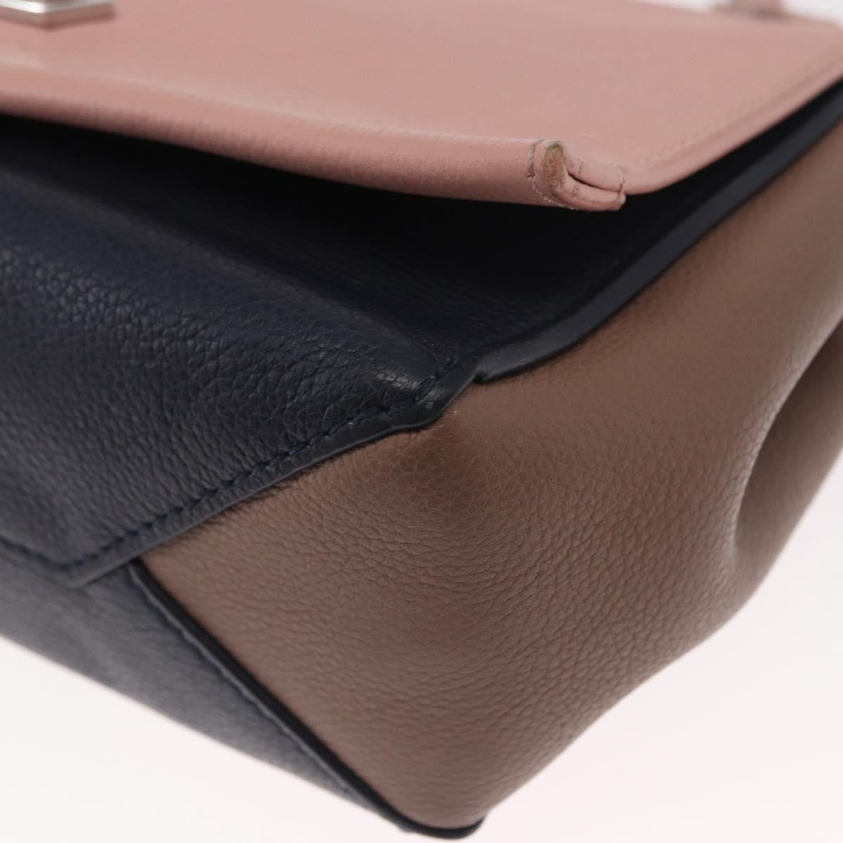 Louis Vuitton Lockme II Handbag Leather, PINK, LEATHER, Shoulder bag