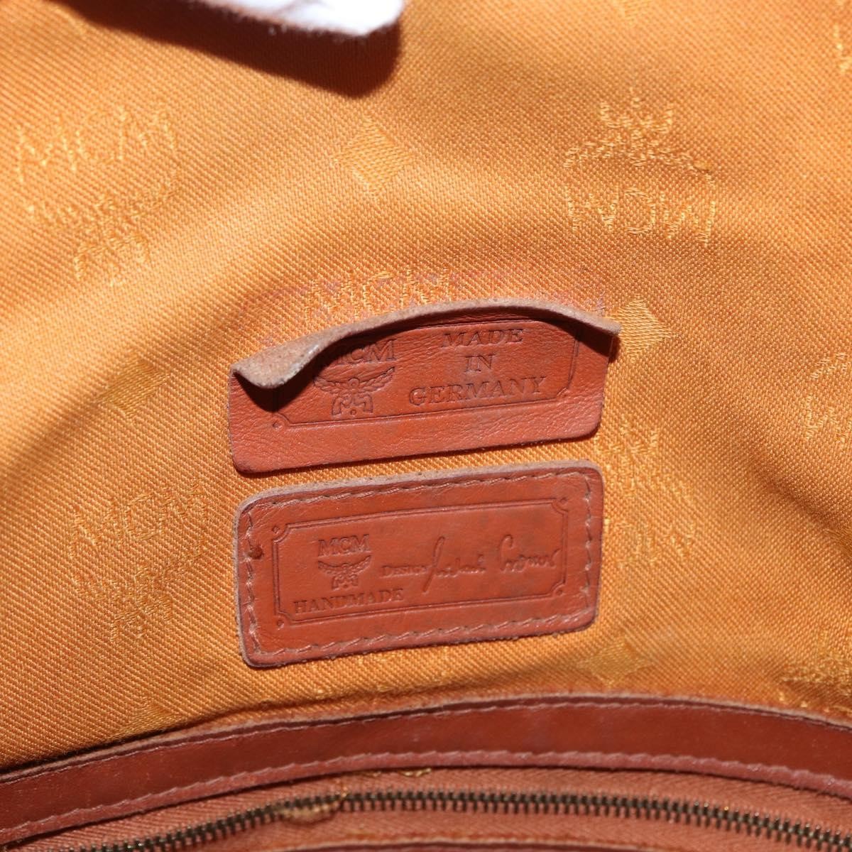 MCM Visetos Shoulder bag Canvas, BROWN, CANVAS, Shoulder bag