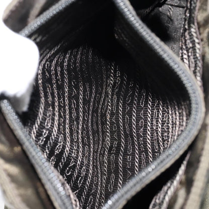 Prada Vintage Zip Tote Tessuto, KHAKI, NYLON, Tote bag