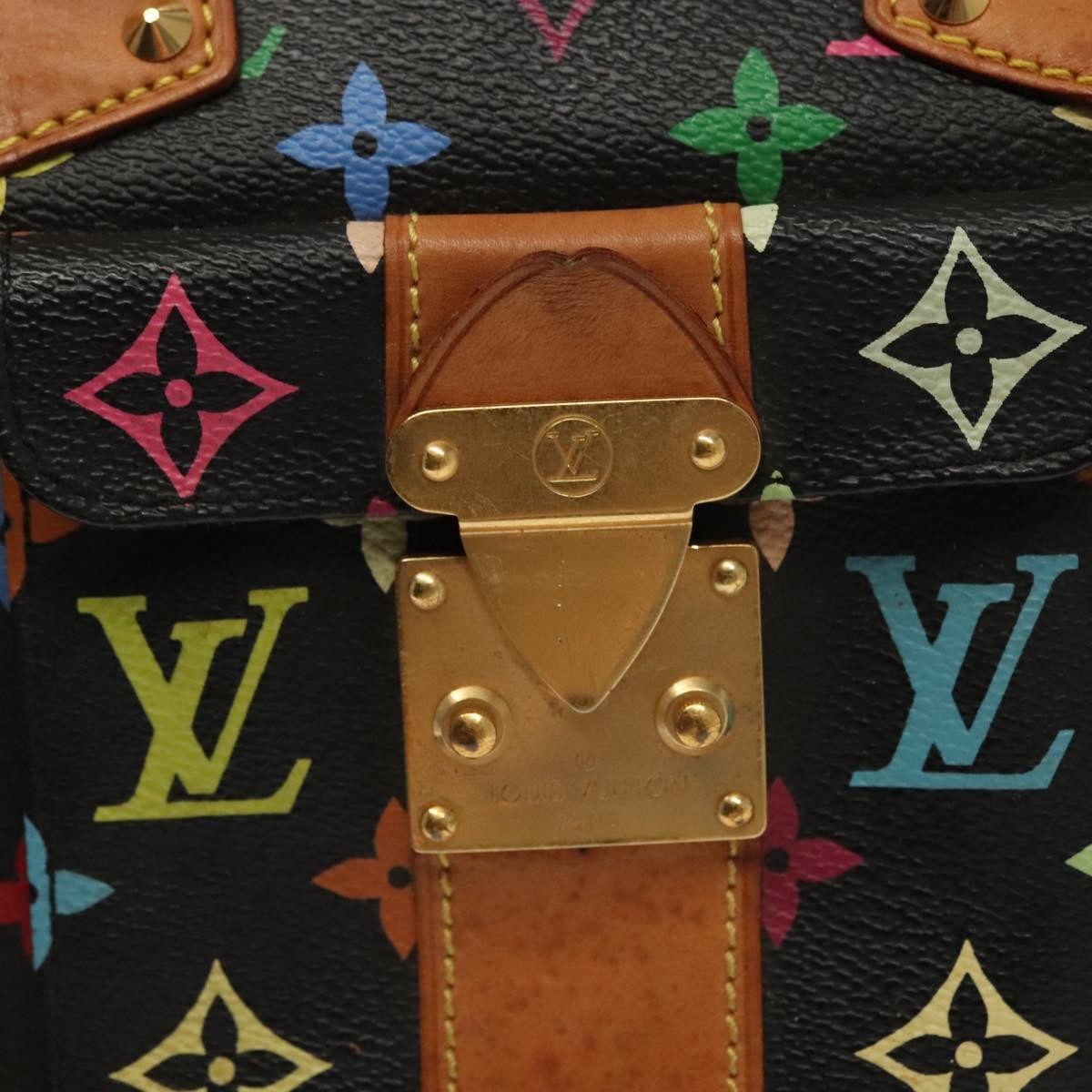 Louis Vuitton Speedy Handbag Monogram Multicolor, MULTICOLOUR, CANVAS, Handbag