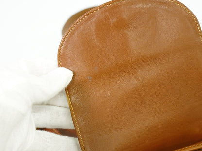 Gucci Vintage Bamboo Backpack Leather, BROWN, LEATHER, Backpack