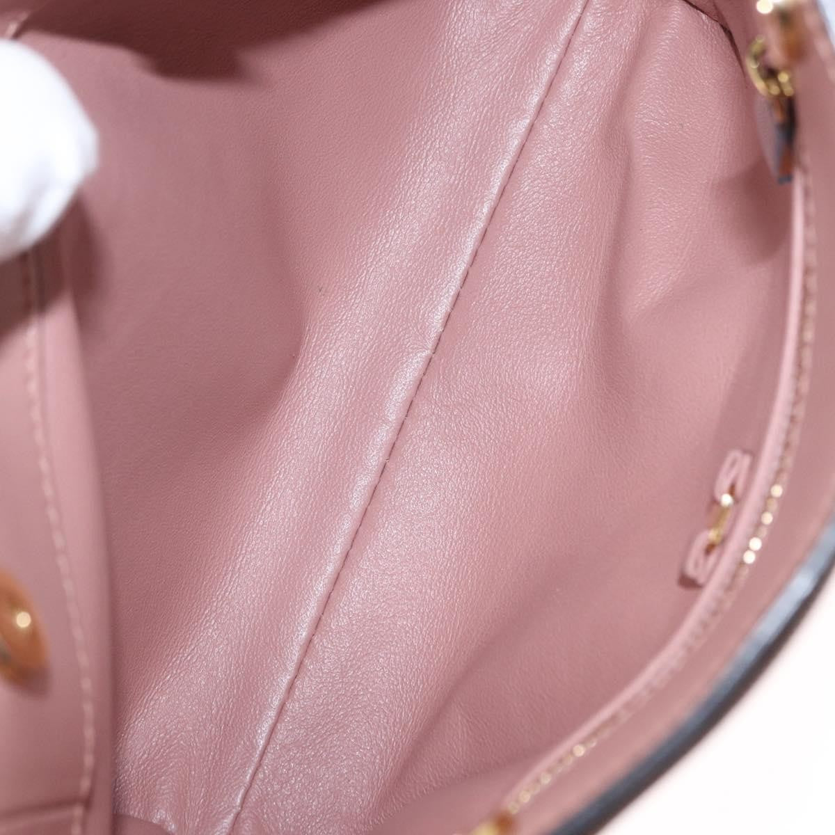 Salvatore Ferragamo Vala Shoulder Bag Leather, PINK, LEATHER, Shoulder bag