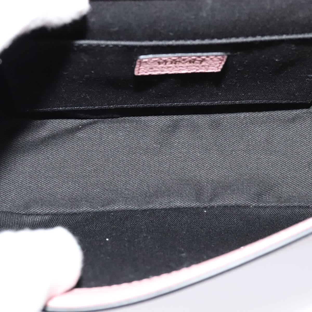 Versace Virtus Flap Messenger Bag Leather, PINK, LEATHER, Shoulder bag