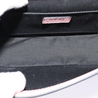 Versace Virtus Flap Messenger Bag Leather, PINK, LEATHER, Shoulder bag