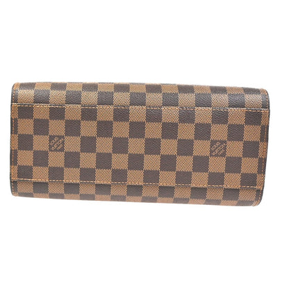Louis Vuitton Triana Bag Damier, Brown, Leather, Handbag
