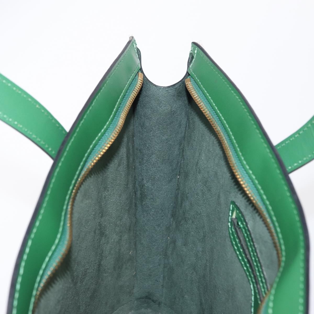 Louis Vuitton Saint Jacques Handbag Epi Leather, GREEN, EPI LEATHER, Handbag
