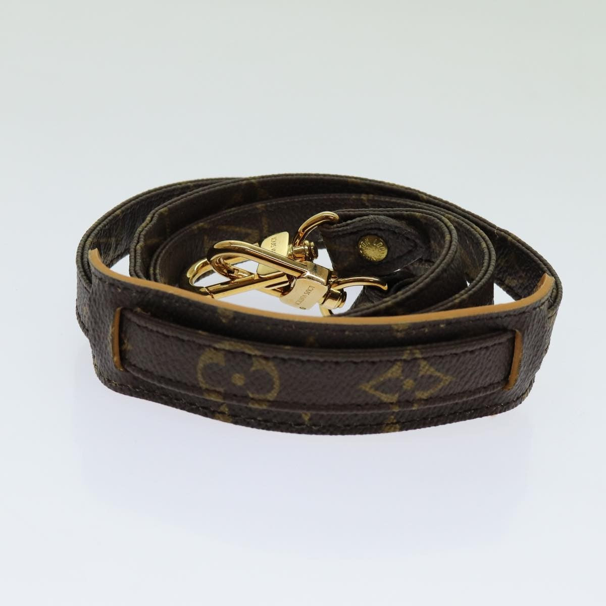 Louis Vuitton Bandouliere Monogram Canvas and Leather, BROWN, CANVAS, Straps