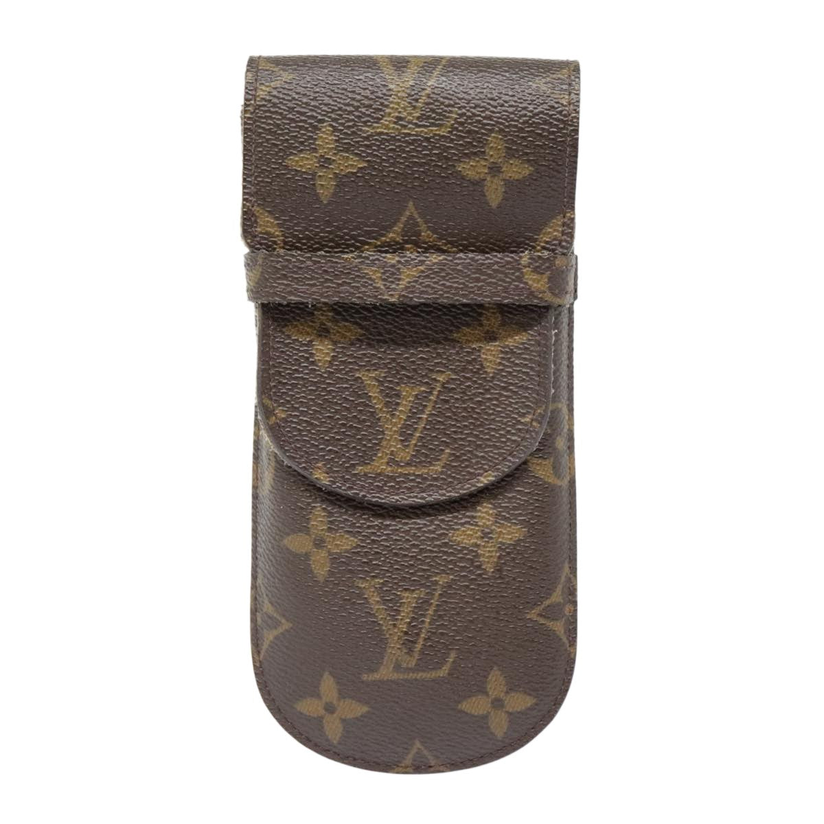 Louis Vuitton Etui à lunette Canvas, BROWN, CANVAS, Toiletry Case