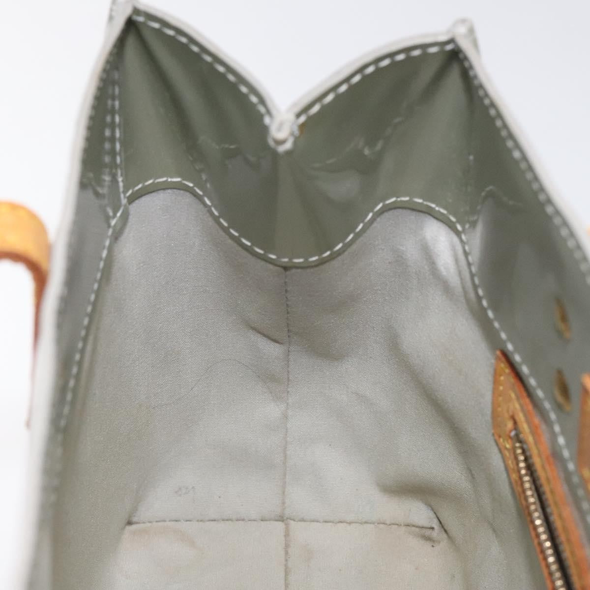 Louis Vuitton Reade Handbag Monogram Vernis, GRAY, PATENT_LEATHER, Handbag