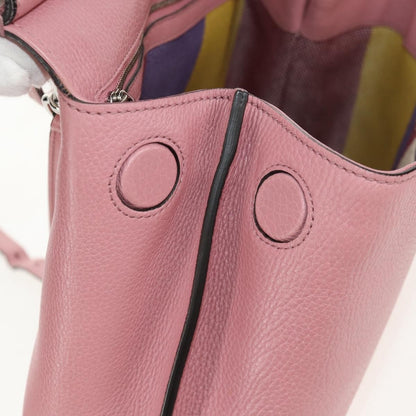 Gucci Bamboo Daily Top Handle Bag Leather, Pink, Leather, Handbag