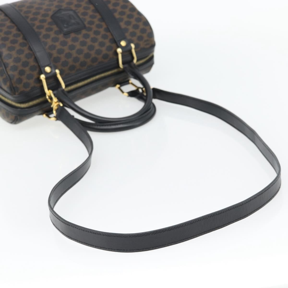 Celine Macadam Handbag Macadam with leather, Black, Canvas, Handbag