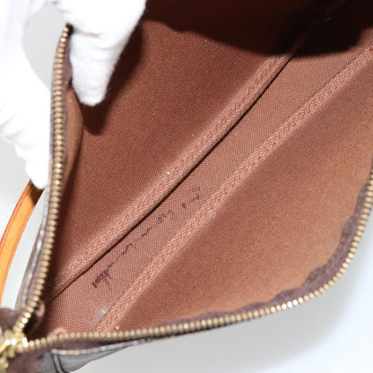 Louis Vuitton Pochette Accessoires NM Monogram Canvas, Brown, Canvas, Clutch