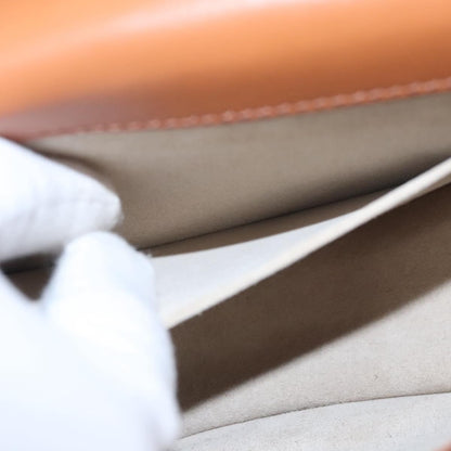 Chloe Nile Crossbody Bag Mirror Leather, BROWN, LEATHER, Crossbody bag