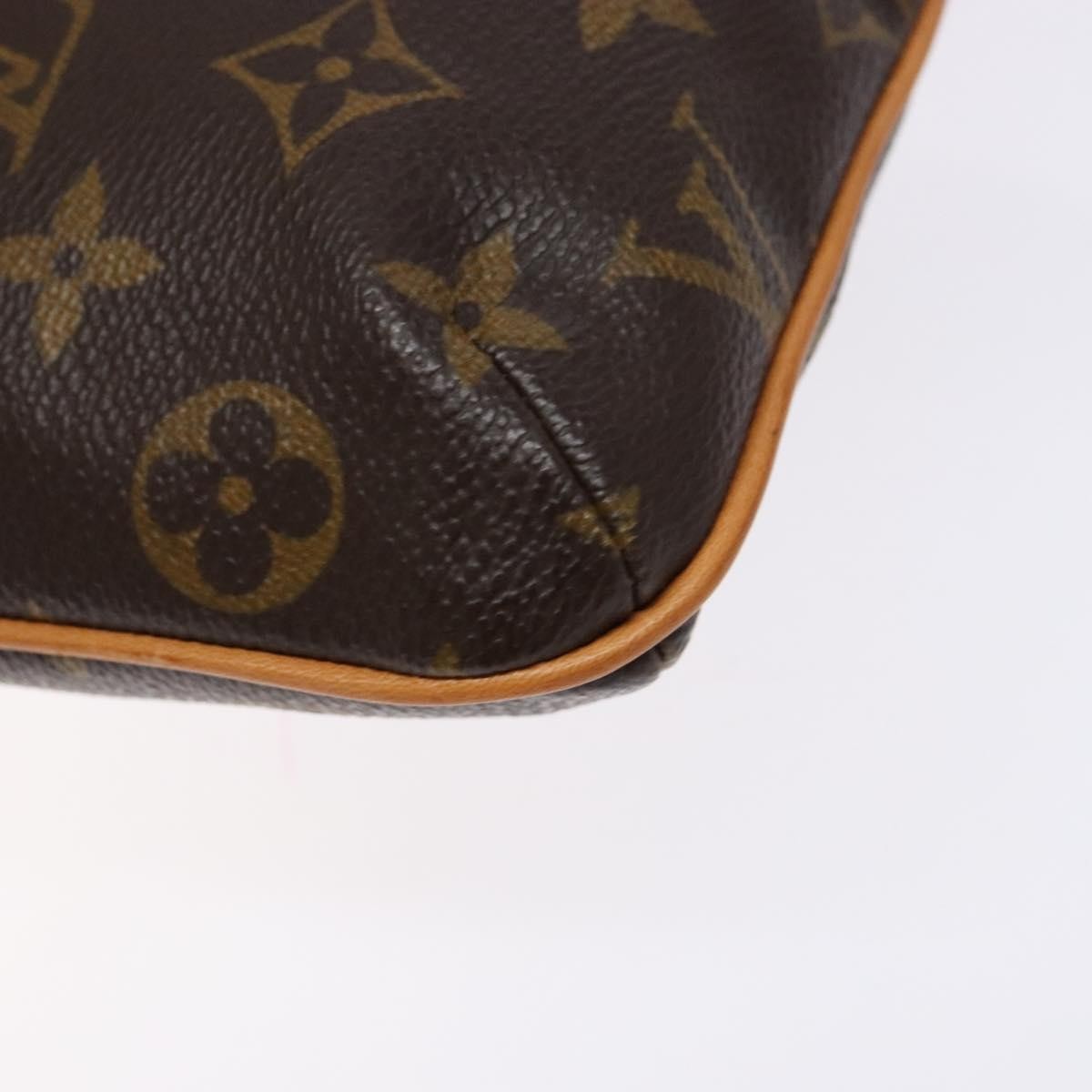 Louis Vuitton Partition Wristlet Clutch Monogram Canvas, BROWN, CANVAS, Clutche & pouche