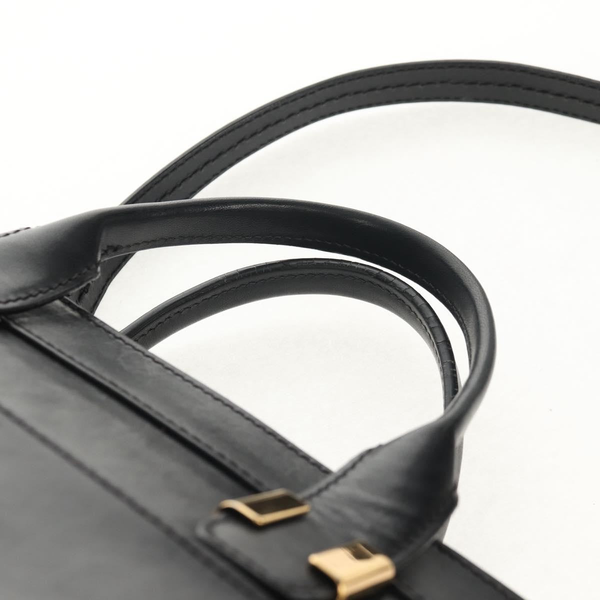 Chloe Alice Satchel Leather, BLACK, LEATHER, Handbag