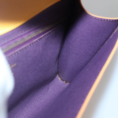 Louis Vuitton Art Deco Clutch Epi Leather, YELLOW, LEATHER, Clutche & pouche