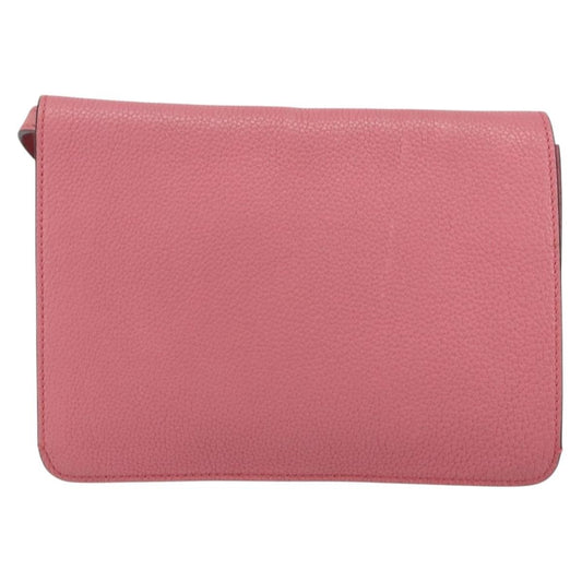 Gucci Jackie Soft Flap Shoulder Bag Leather, PINK, LEATHER, Shoulder bag