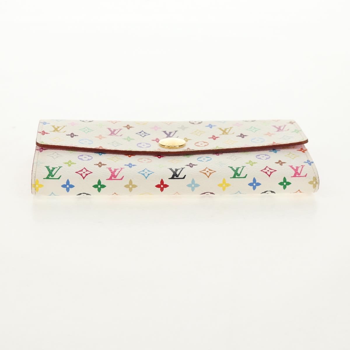 Louis Vuitton Portefeuille Sarah Wallet Canvas, MULTICOLOUR, CANVAS, Wallets