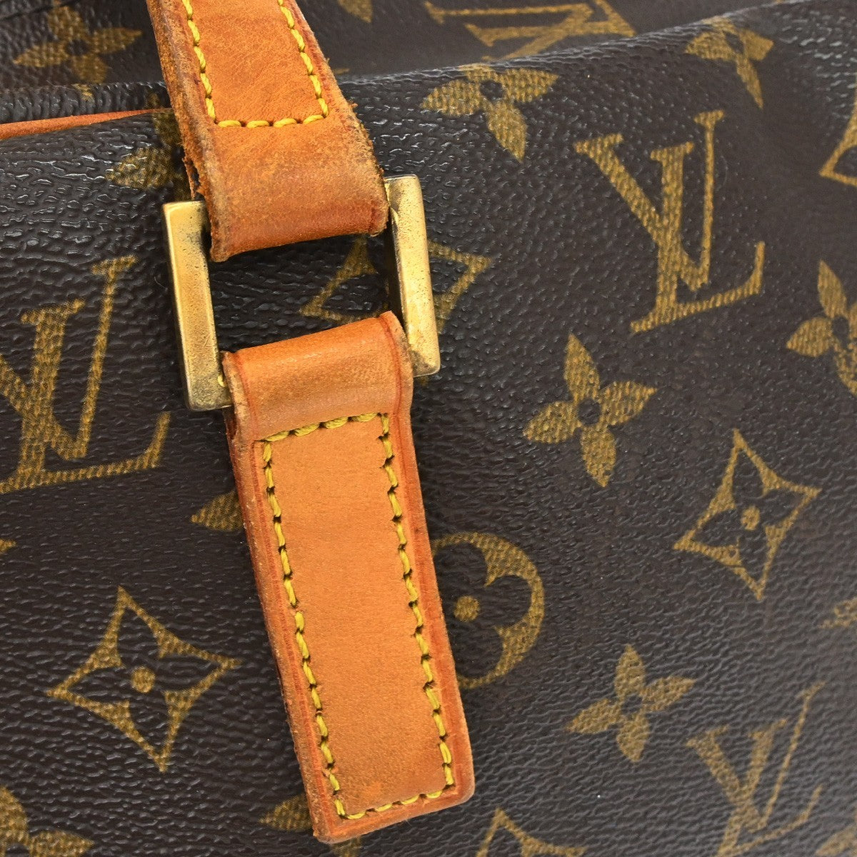 Louis Vuitton Cite Handbag Monogram Canvas, Brown, Canvas, Shoulder Bag