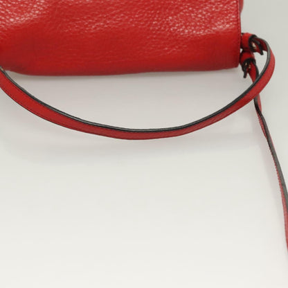 Chloe Lily Handbag Leather, RED, LEATHER, Handbag