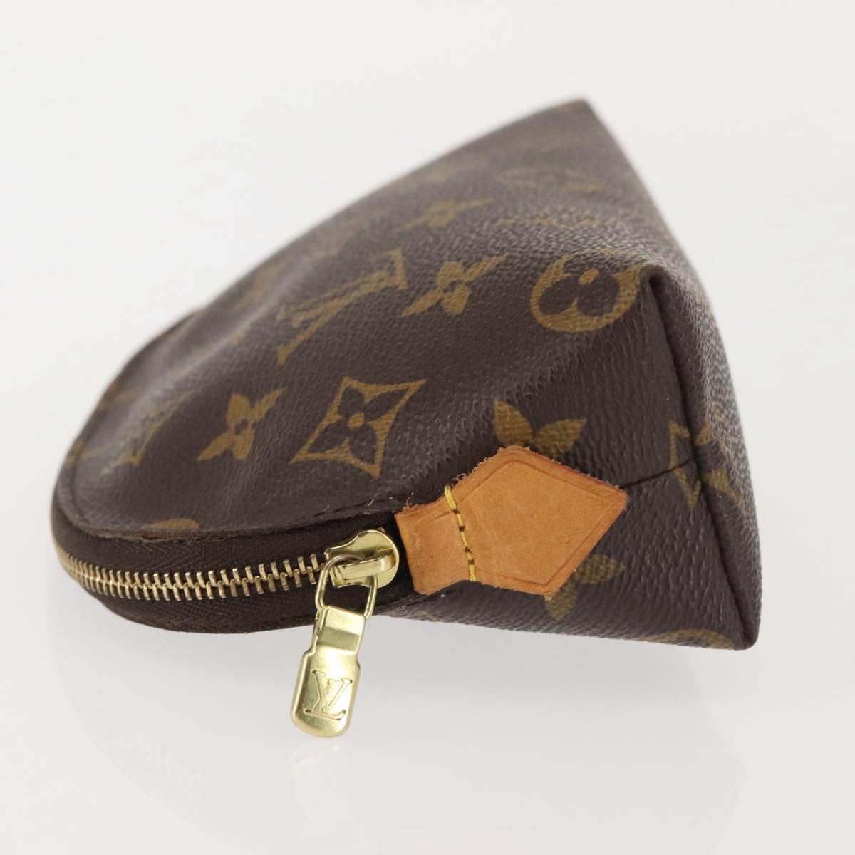 Louis Vuitton Cosmetic Pouch Monogram Canvas, BROWN, CANVAS, Clutche & pouche