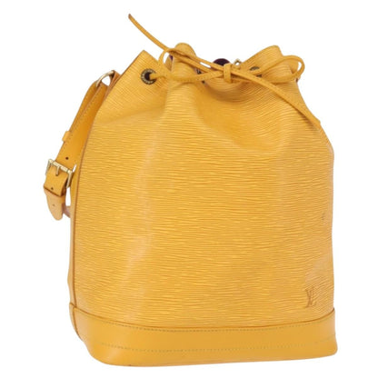 Louis Vuitton Noe Handbag Epi Leather, YELLOW, LEATHER, Shoulder bag