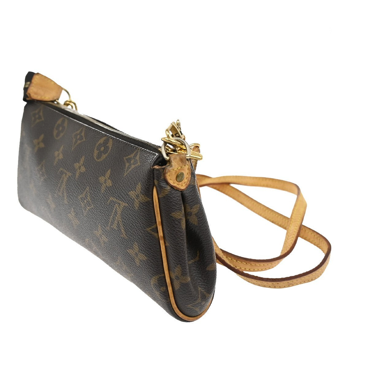 Louis Vuitton Eva Handbag Monogram Canvas, BROWN, CANVAS, Handbag