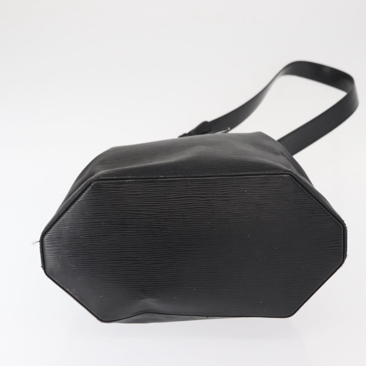 Louis Vuitton Vintage Sac d'Epaule Handbag Epi Leather, BLACK, LEATHER, Shoulder bag