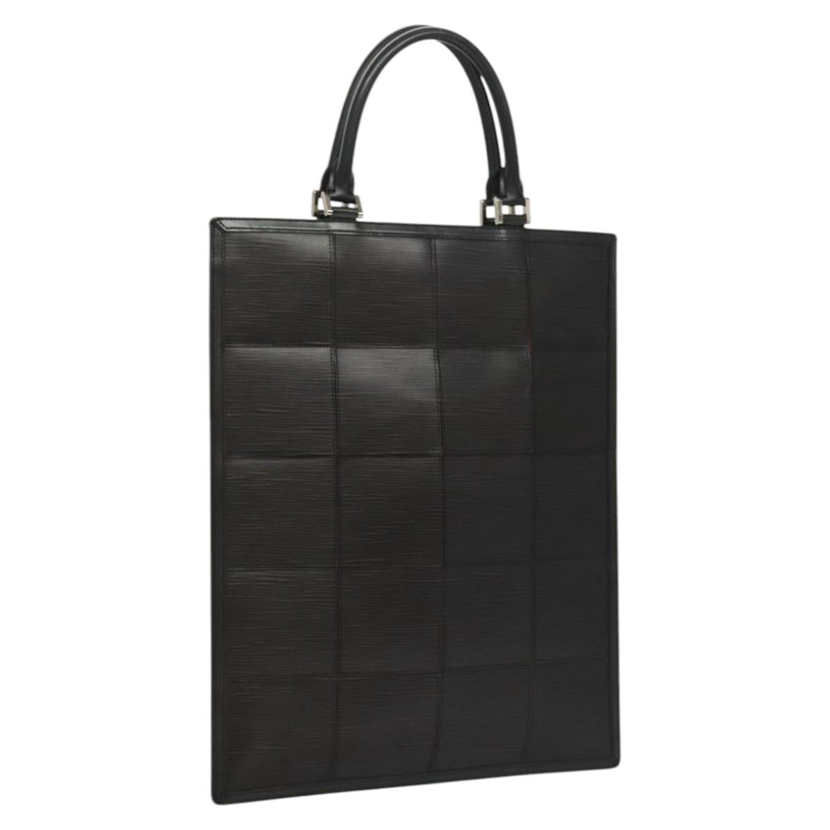 Louis Vuitton Epi Stretch Silver Fizz handbag Epi Stretch, BLACK, LEATHER, Handbag